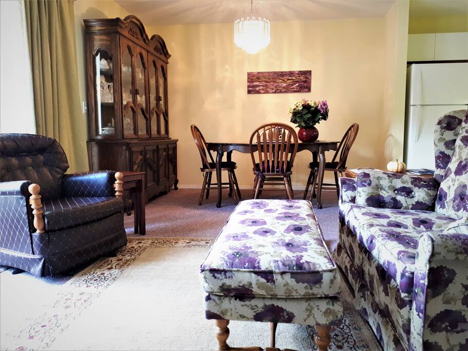 Living room and Dining area