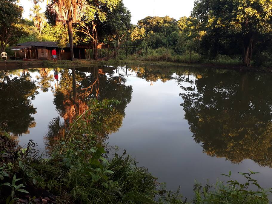 lagoa p/pesca esportiva