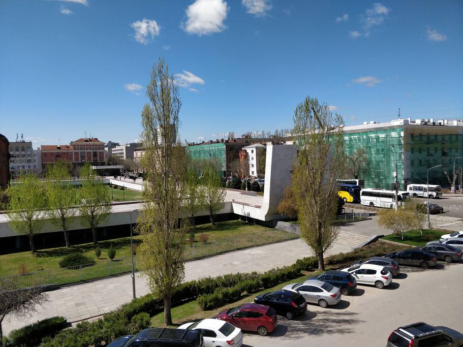 Вид из окна