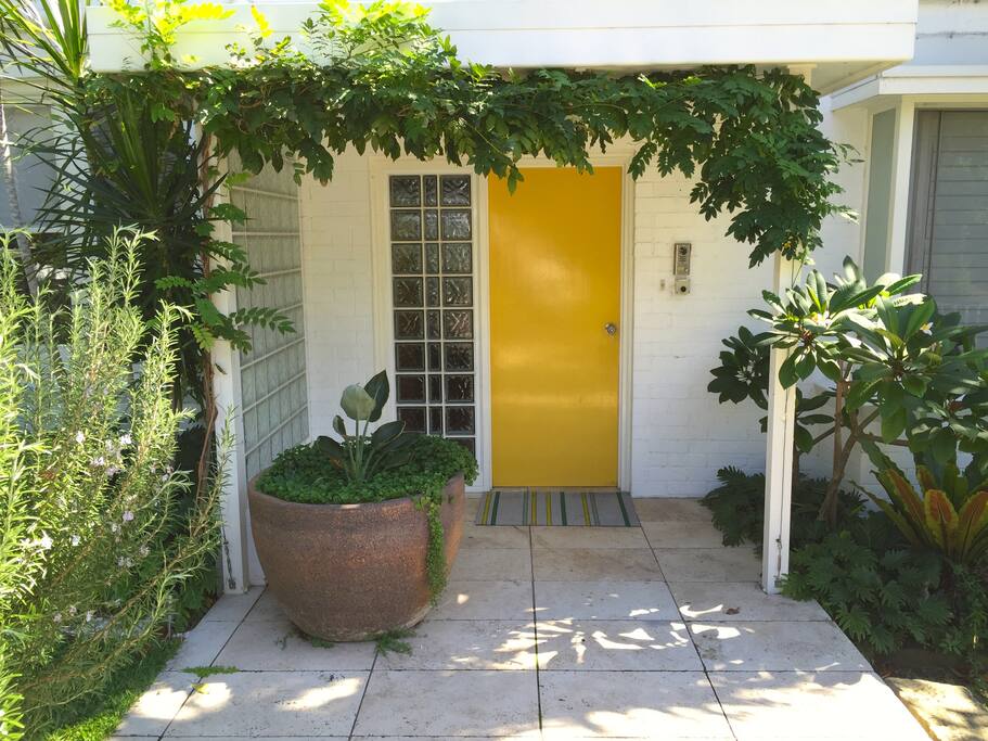 Private entrance