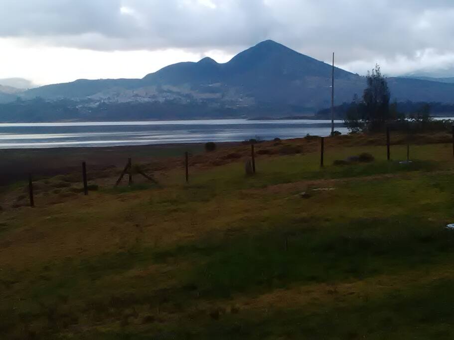 view towards the dan