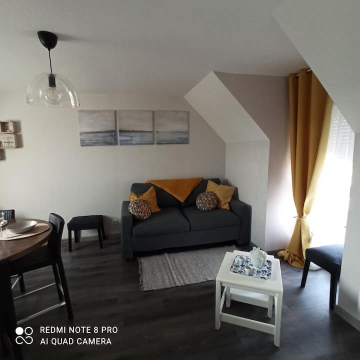 T 3 Calme Et Cosy Proche Bord De Mer. - Groffliers