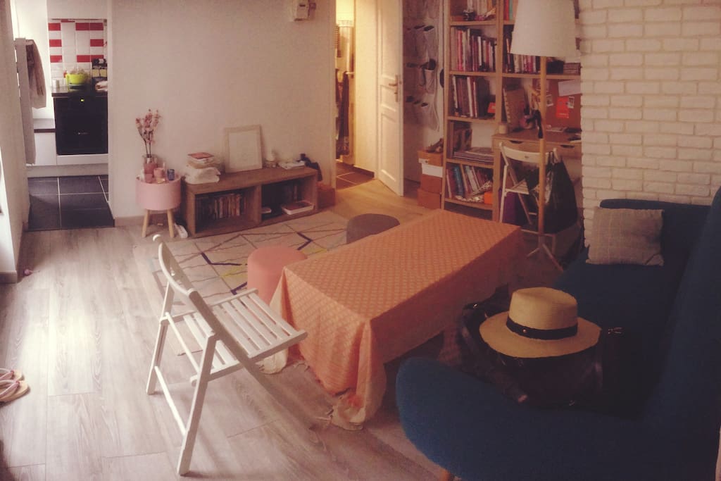 The living room