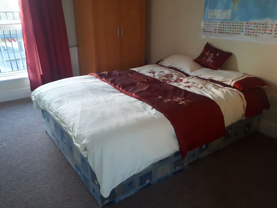 Comfortable double bedroom with enough storage space.