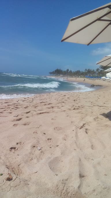 Praia sol 600 metros da casa