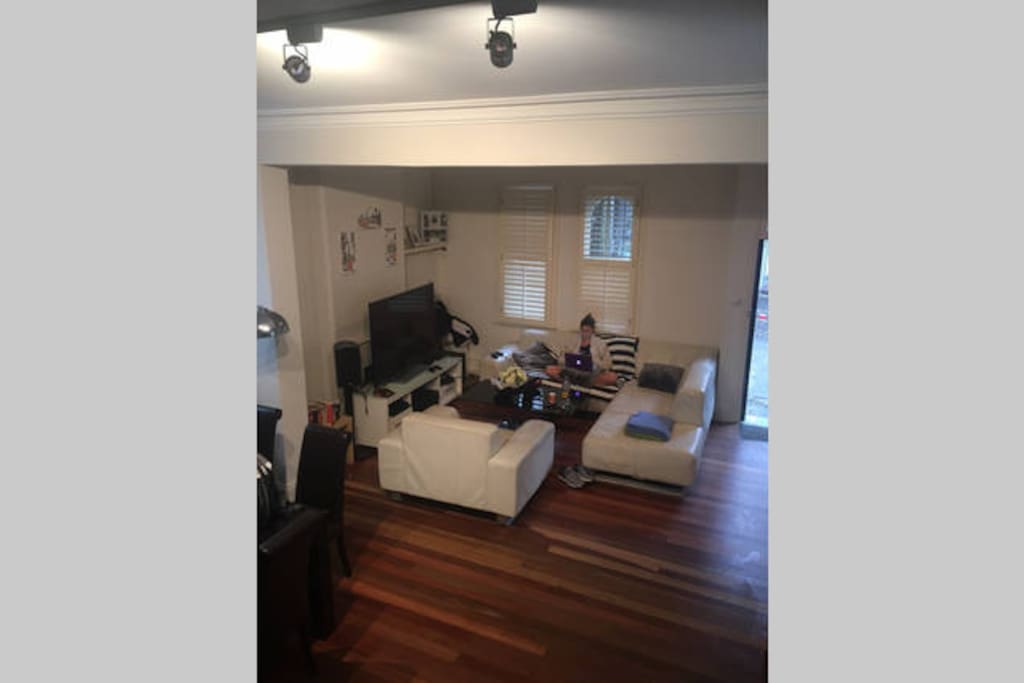 Living room in action