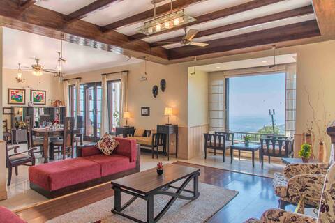 3 BHK Studio Apartment with living area in Villa