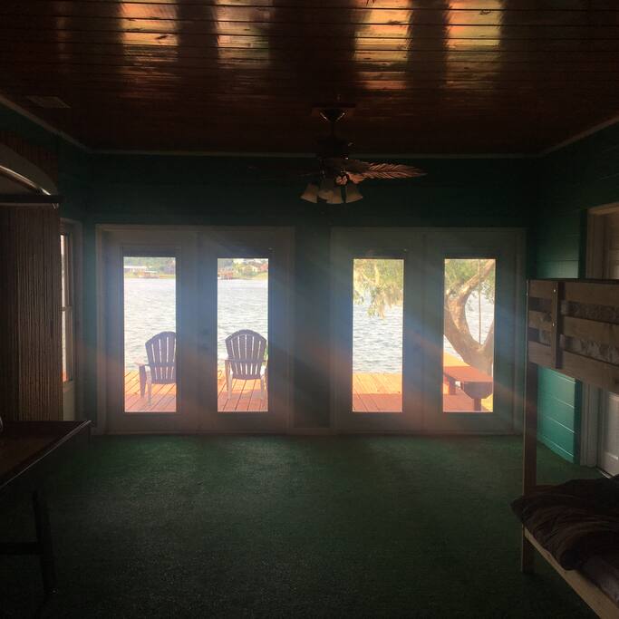 Florida room / kids room adjacent to Kitchen.