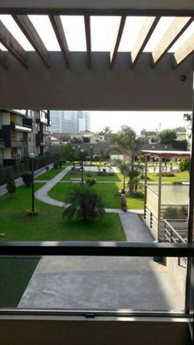 Parque interno del condominio