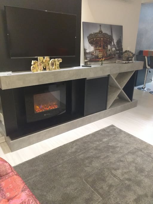 Lareira Elétrica 3D