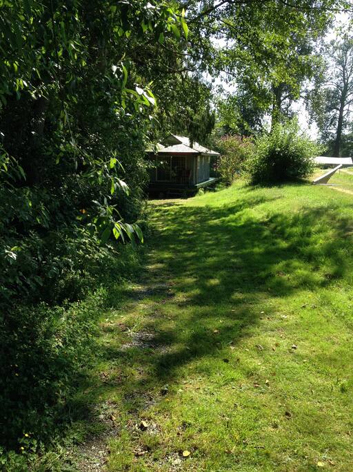 Driveway to the Tea House