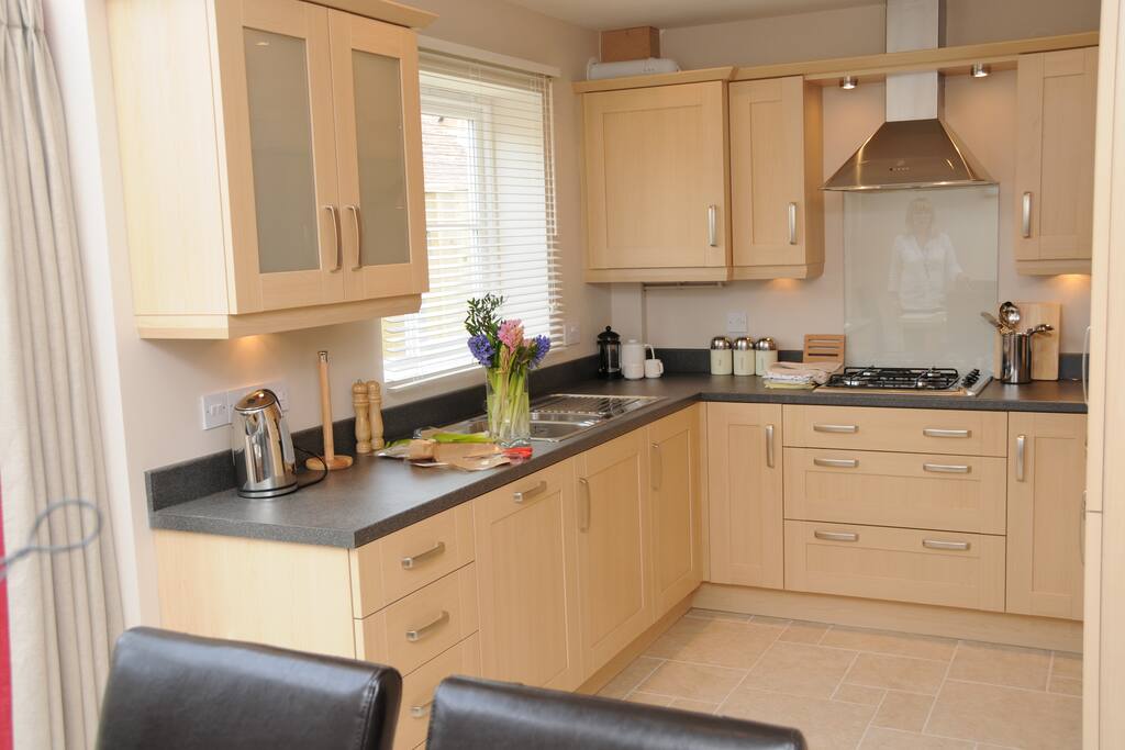 Modern family kitchen