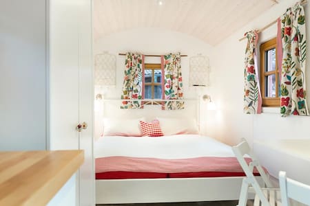 Bauwagen mobile Ferienwoh. 2.Heimat-Gartenheimat