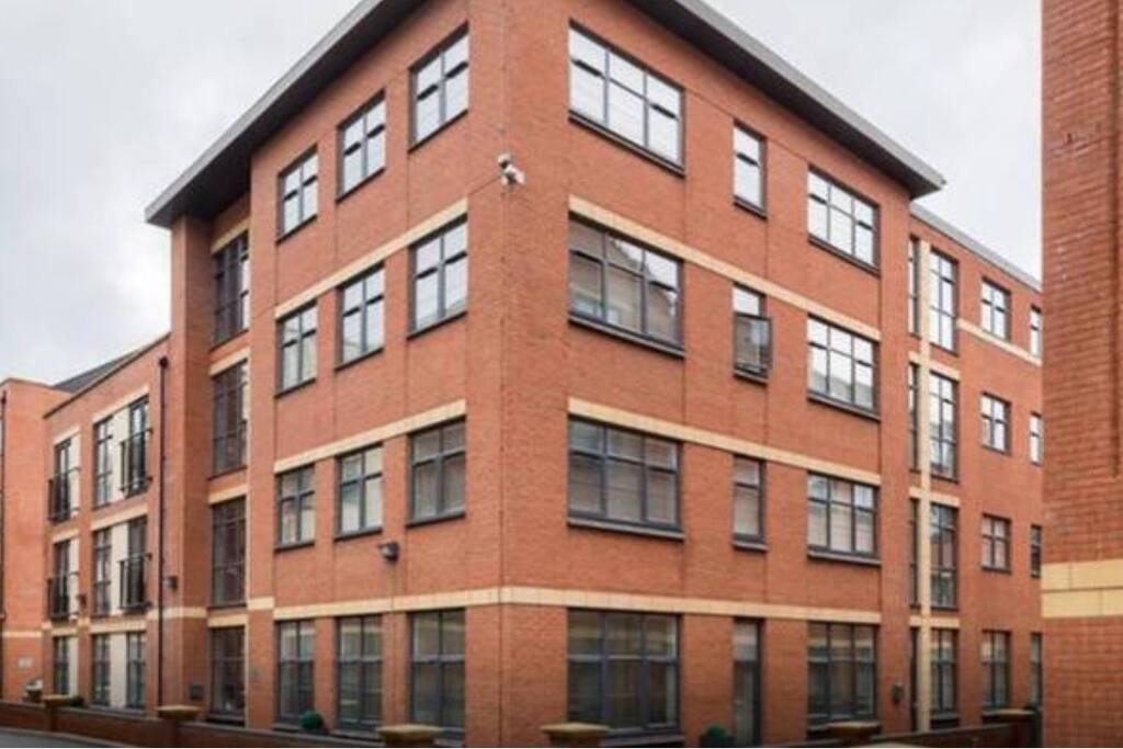 External view,
apartment on ground floor with lift or stairs access from underground car park