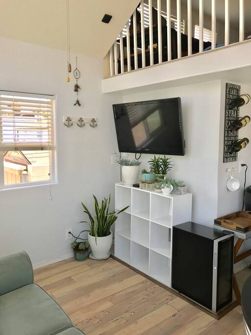 Living room with lots of natural light