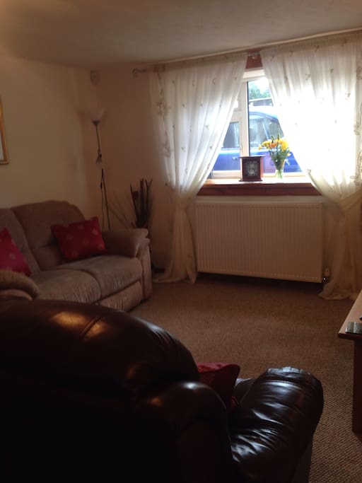 The cosy sitting room