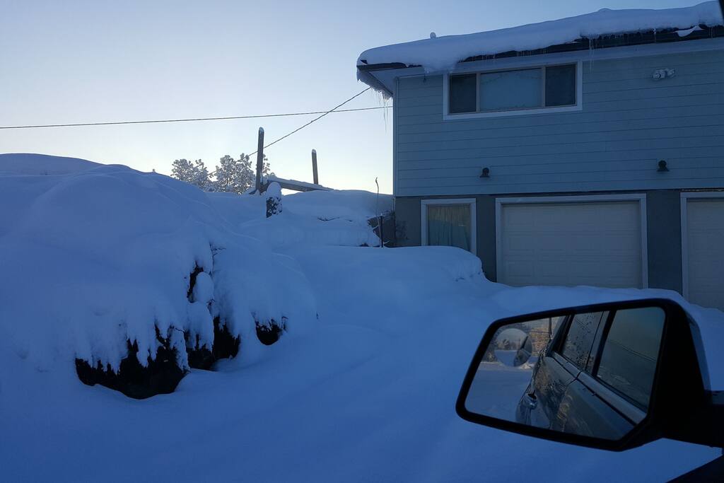 Winter photo of my home.