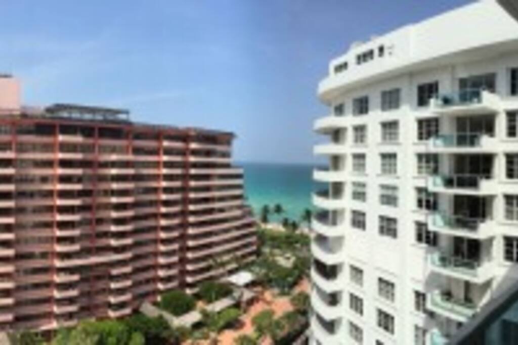 Ocean View from balcony