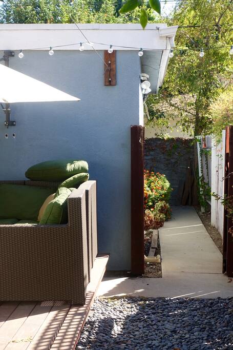 Private entrance way