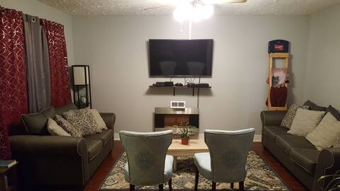 Home away from home.  Staycation