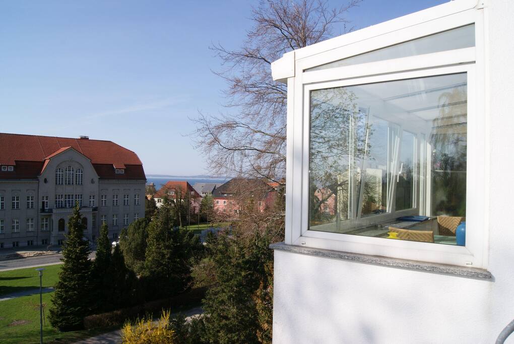 Wintergarten der Whg 10 der Villa Tizian
