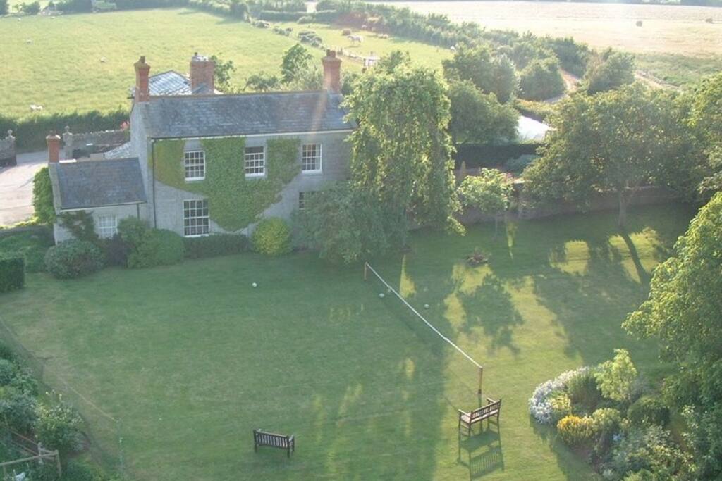 A view from Andrew's flying machine