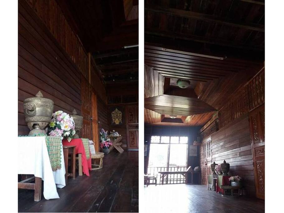 บรรยกาศในตัวที่พัก