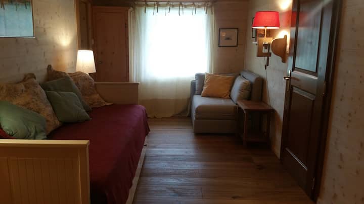 chambre 3, lit double et lit d'appoint