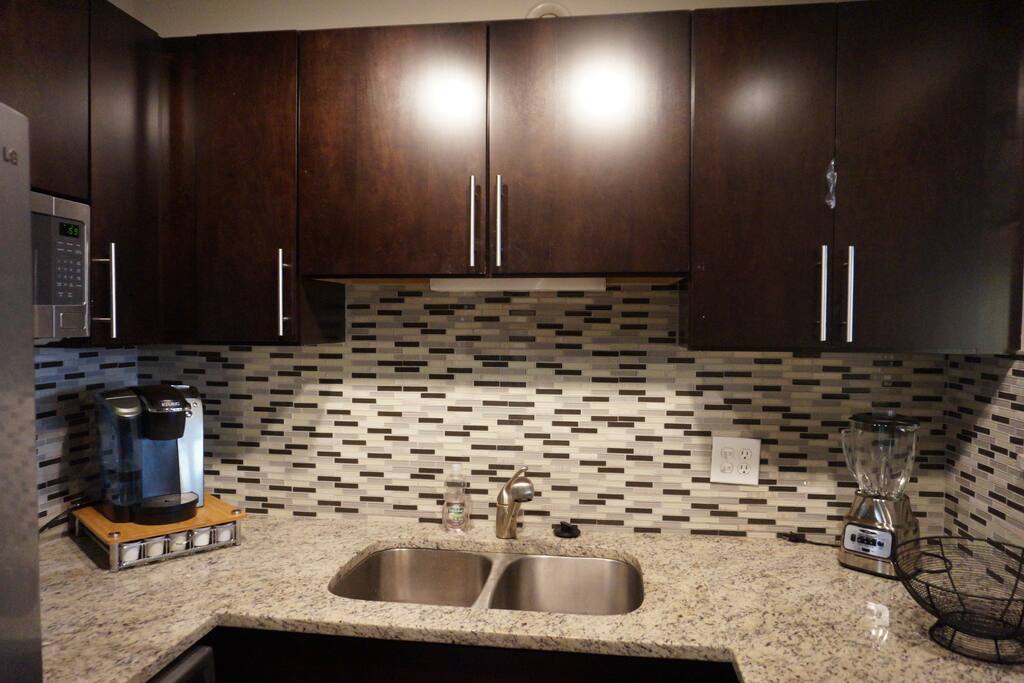 Fully equipped kitchen