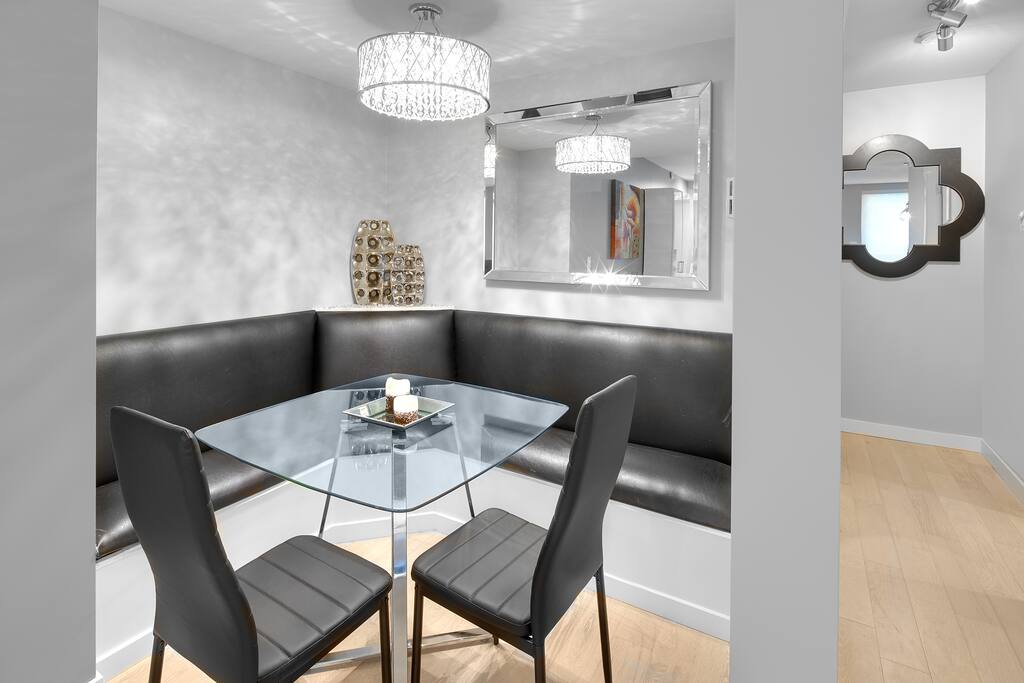 Separate eating area