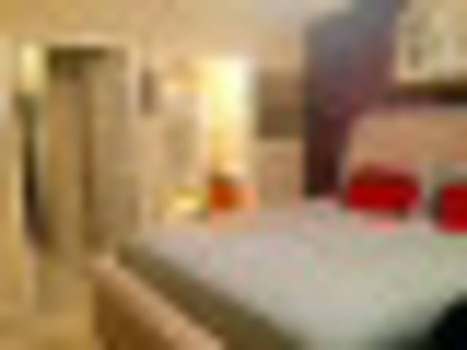 The King's Room includes Private Bathroom + Section in Closet for Luggage + hanging Clothes