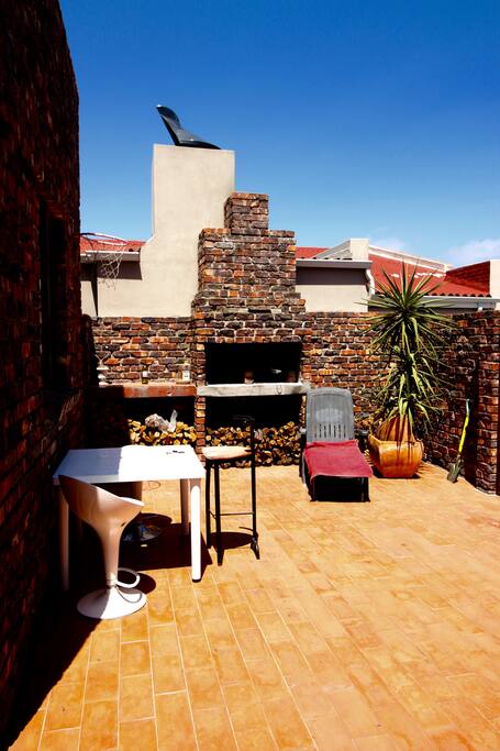 Spacious Braai area