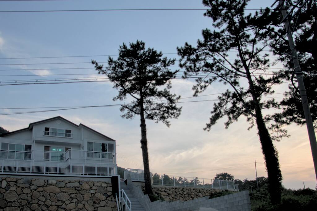 Exterior of the house