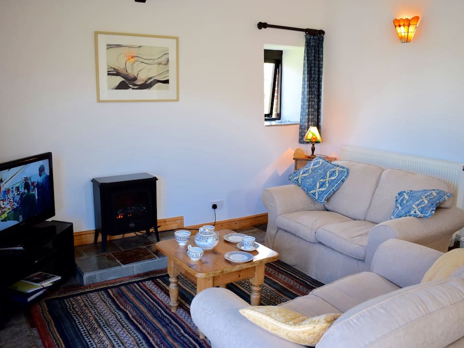 The Lounge Area in Jasmine Cottage