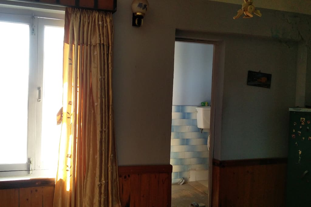 this is bedroom , toilet view! Oops i forgot to upload the bed