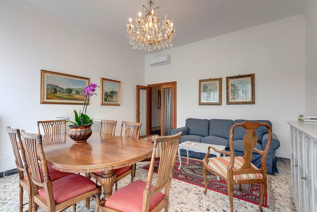 Living and dining room