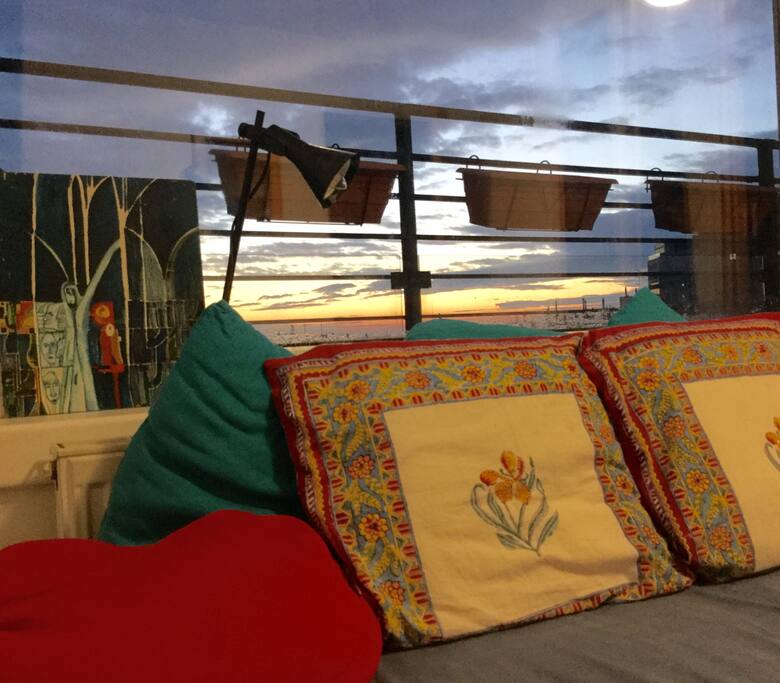 Your room. Sunrising.
