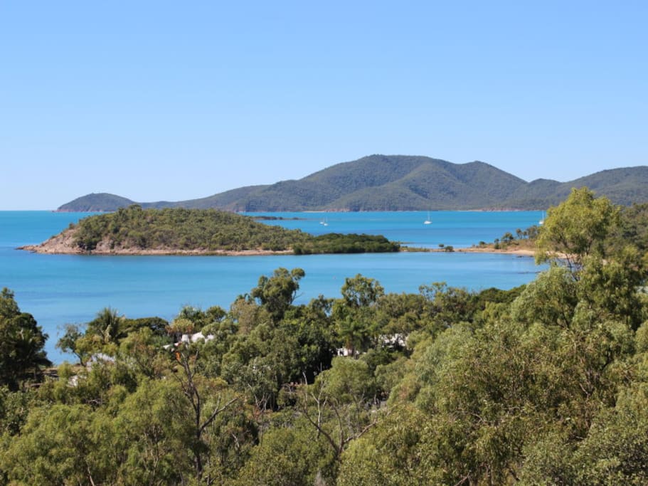 View of the Whitsundays from the balcony