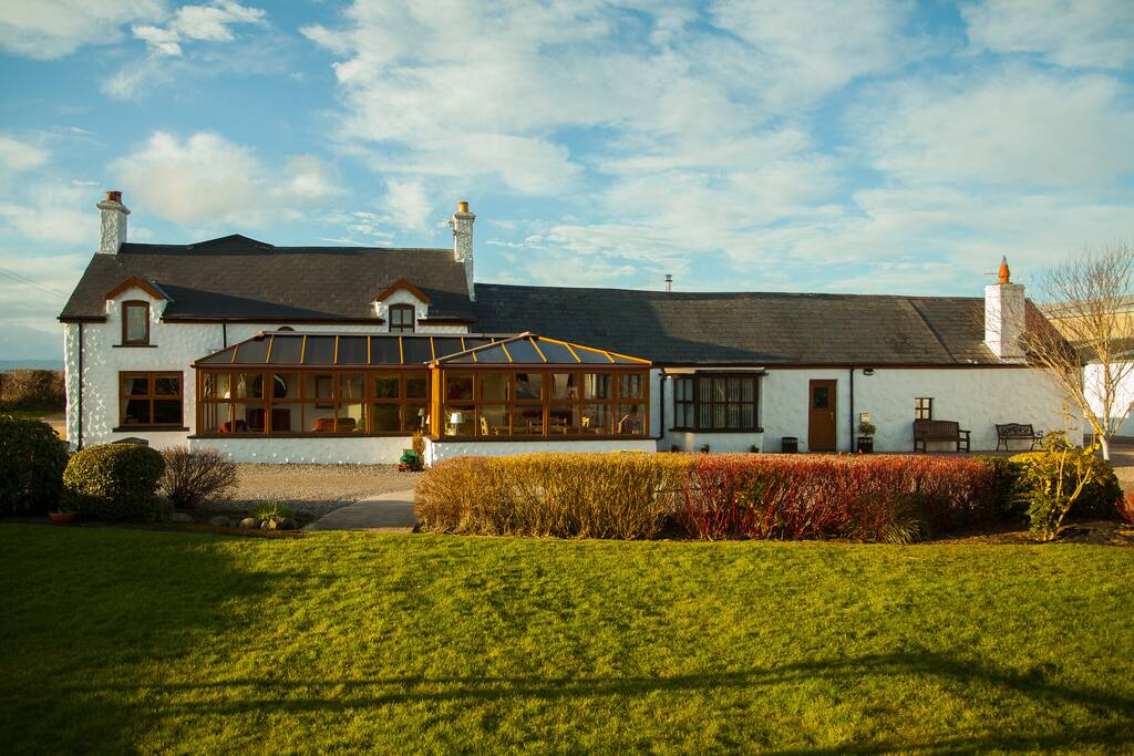 The main house