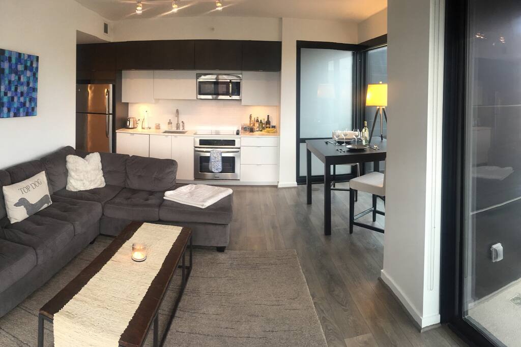 Enjoy large living areas