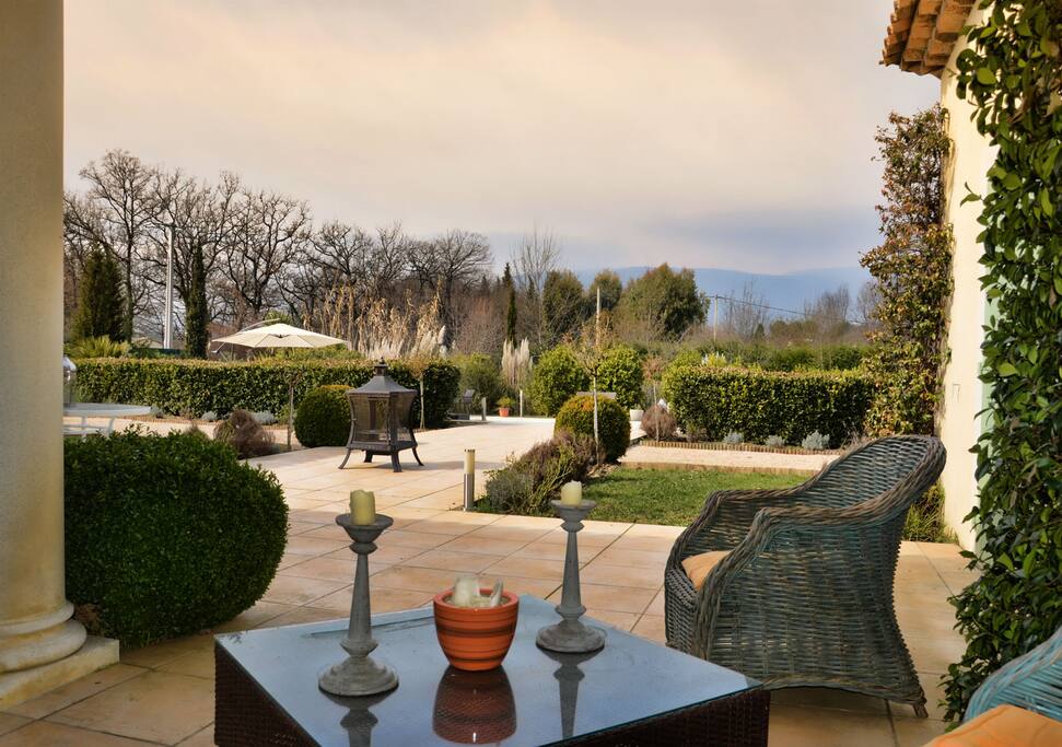 View from terrace