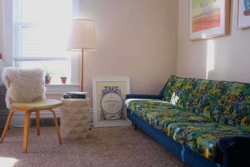 With two living room seating areas, you can always find a cozy place to sit.