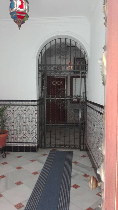 Entrada de la casa.