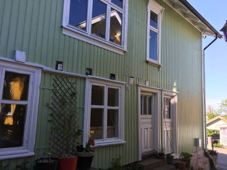 Front door to the house.