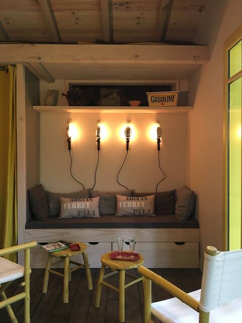 Popular Airbnb listing: (O) Pyla Cabanon in La Teste De Buch