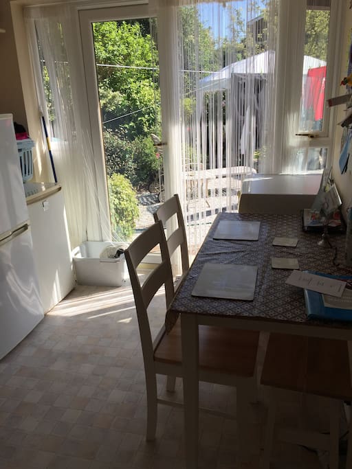 Dining area for meals