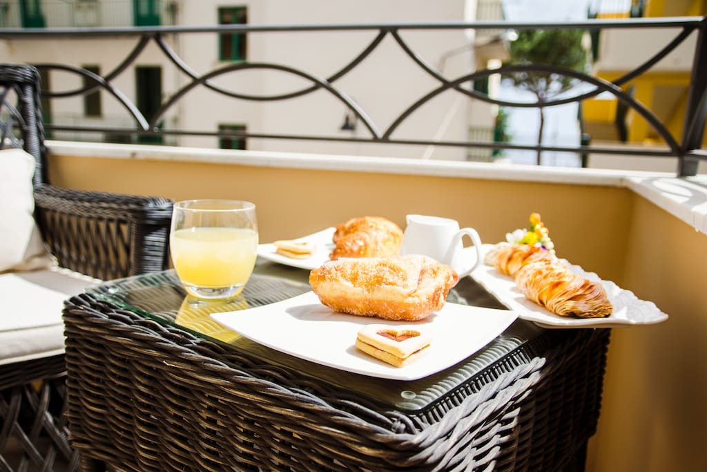 Il balconcino privato