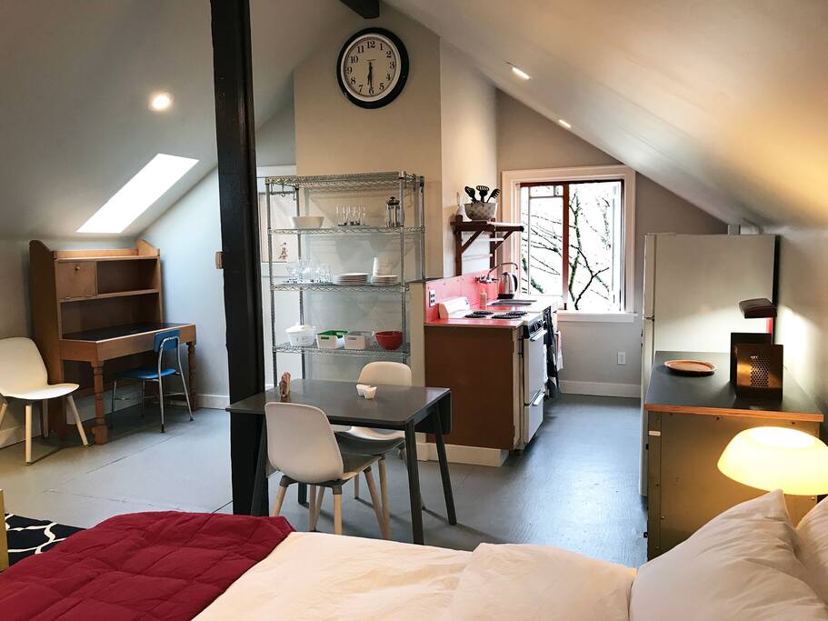 Preview photo of studio view looking North.