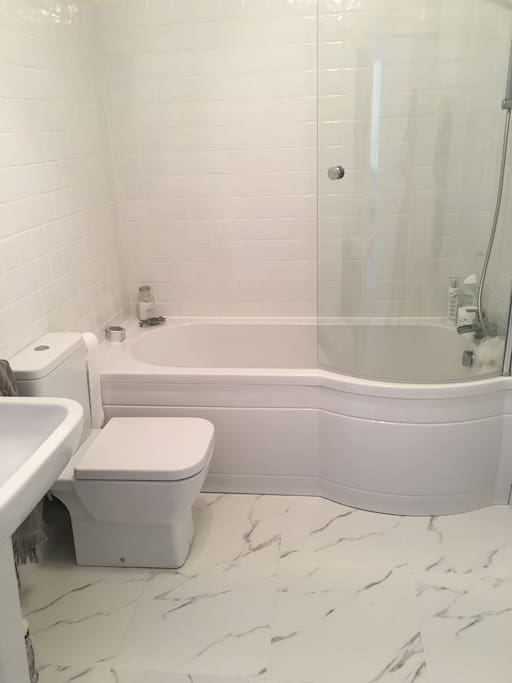 Bathroom totally newly refurbished