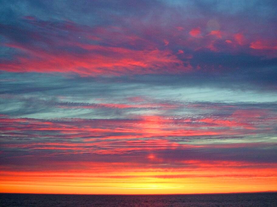 Sunsets can be amazing!